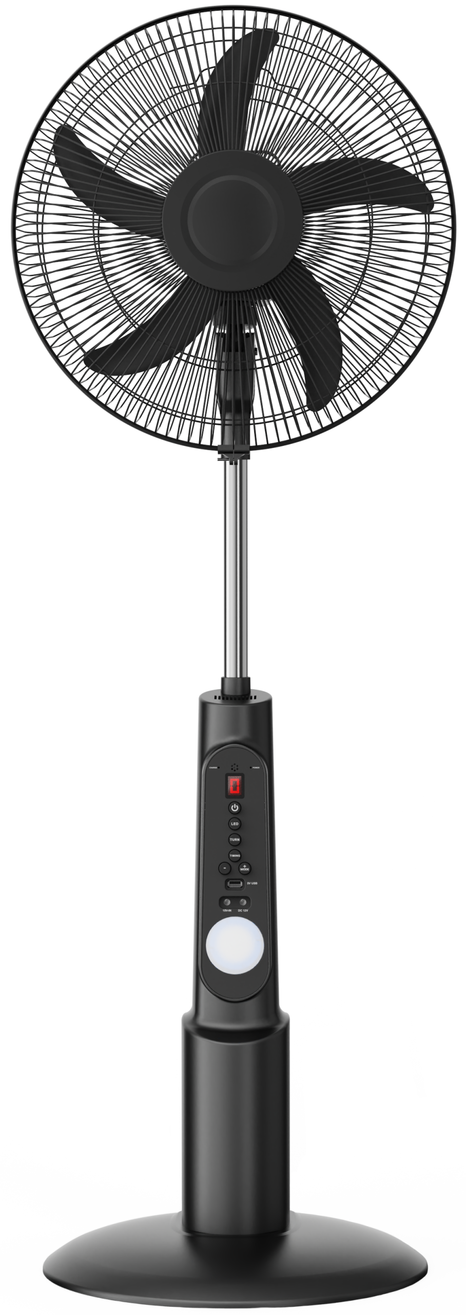 LIULIU POWER Model 8516 rechargeable fan