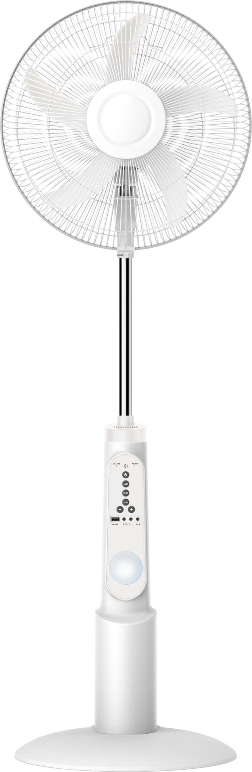 LIULIU POWER Model 8916 rechargeable fan