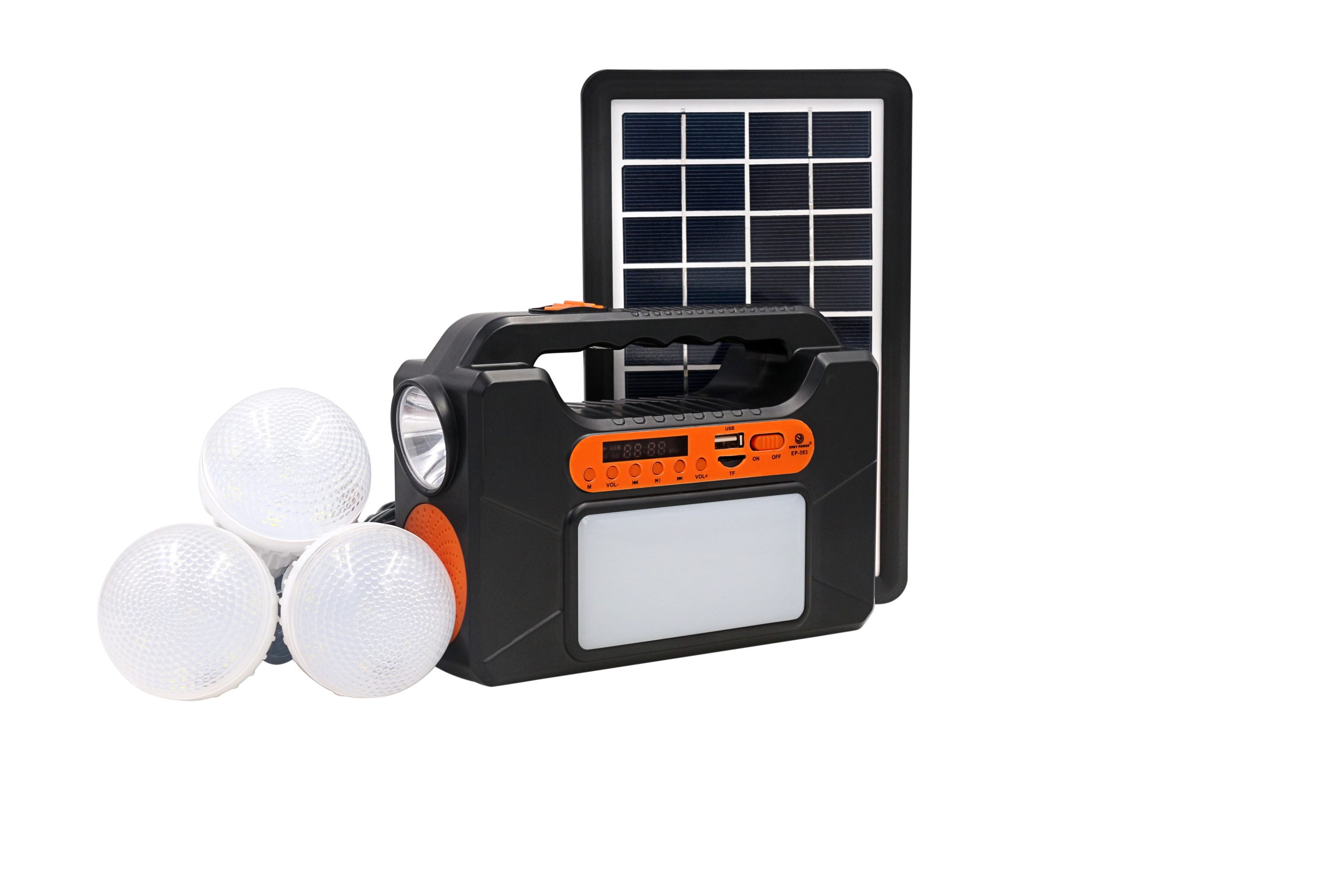 LIULIU POWER Model 393 solar home lighting system